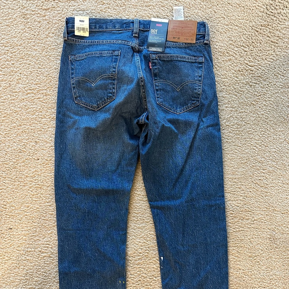 Levi 501 Taper Jeans - 32x32